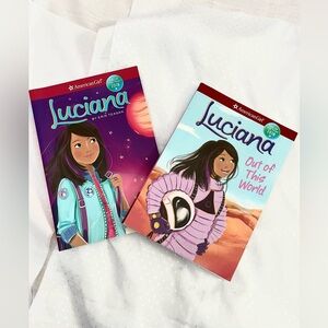 American Girl Doll Luciana Books 1 and 3.